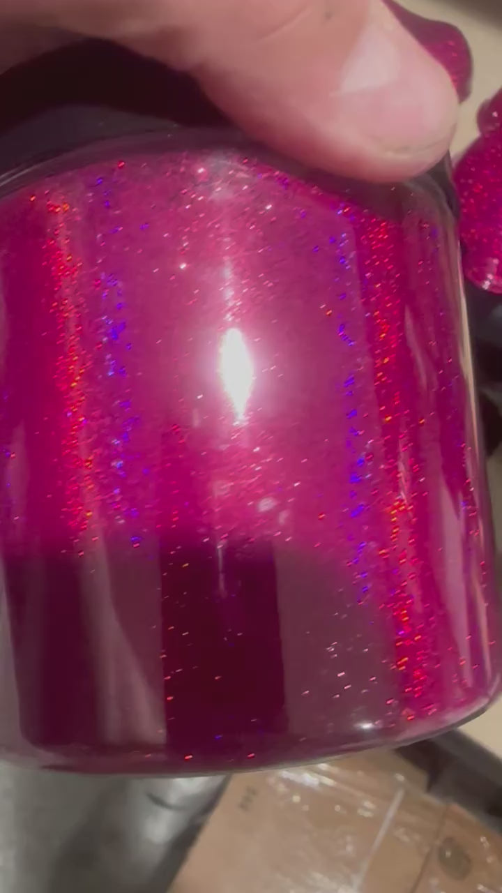 Pink Holographic Metal flake